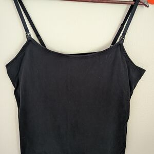 Motherhood Maternity Black Nursing Camisole Top